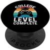 Level Up Graduates College Level Complete Gamer Graduate PopSockets PopGrip Adesivo