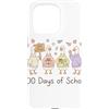 100th Day Funny Silly Goose Teacher Kid Custodia per iPhone 15 Pro 100 Days of School Goose Cute Teacher 100th Day Kids