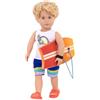 Our Generation - Gabe - Bambola maschio da 46 cm - Capelli biondi e occhi verdi - Accessorio per bodyboard - Gioco di finzione - Giocattolo per bambini dai 3 anni in su