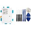 Audiosystem Batteria per Samsung Galaxy Tab S6 SM-T860 T865 -EB-BT725ABU 7040MaH, INCLUSO KIT MONTAGGIO BATTERIA