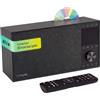 Pure Evoke Home II Sistema Stereo HiFi Radio Internet Lettore CD Nero | Radio Internet, DAB +/FM, lettore CD, Bluetooth 5.3, streaming WiFi, suono stereo 80W, armadio in vero legno e 150 preset