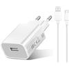 TELEFONMAX Caricabatterie 22.5W per Xiaomi originale Fast Charger Power Adapter MDY-11-EP USB C Charging Cable Adapter per Xiaomi Mi 12 Mi11 Mi10 Mi9 Redmi Note 13 12 11 10 10 Pro 9 8 Redmi 12 11 10 9