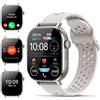 Jugeman Smartwatch unisex con display AMOLED da 2,06 pollici, con funzione telefonica, oltre 178 modalità sportive, contapassi, bussola, SOS, frequenza cardiaca, monitoraggio del sonno