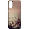 Mixroom - Cover Custodia Back case In TPU Silicone Morbida Per Motorola Moto G22 Fantasia Paris Je T'aime H120