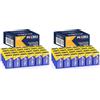PKCELL Batterie 9V 6F22, Pila 9V a Lunga Durata, Confezione da 48