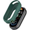 Tyogeephy Silicone Cover Compatibile con Xiaomi Mi Band 9/band 8 Cover, Sottile Custodia TPU avec Pellicola Protettiva Copertura Complessiva, Anti-Graffio Protezione Case