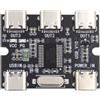 xiwai USB-C 2.0 1-a-3 Tre Porte HUB Splitter PCBA Modulo di Espansione Scheda PC Multiporta 3 Dispositivi Tipo-C per Tastiera Mouse Scanner Stampante