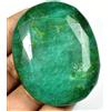 425.00 Ct Smeraldo Zambiano Naturale Ovale Certificato Uso Museum Verde Gemma