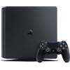 Sony PlayStation 4 (PS4) Slim da 500 GB Jet Black con 2 controller, nuova