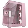 Lustrens Case per PC da gaming - Formati Mini-ITX, Micro-ATX e ATX, con doppia camera