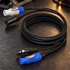 Cavo Composito XLR A 3 Pin Con Guaina In PVC, Cavo Combo DMX512 Con Connettore