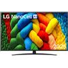LG 55NANO81A6A NanoCell Smart TV 55'' 4K Ultra HD webOS 25 α7 Gen8 AI DVB-T2 HDMI 2.1 colore Nero