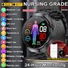 GUHUAVMI Nuovo Smartwatch di Grado Infermieristico con Monitoraggio Ossigeno nel Sangue, Lipidi, Acido Urico, ECG+PPG, Micromonitoraggio Corporeo, Chiamate Bluetooth, Smartwatch per la Salute