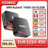 ACEMAGIC AMD Ryzen 5 7430U Mini PC 16GB RAM LPDDR4X 512GB SSD Windows 11 Pro Computer Compatto WiFi 6 PC con Triplo Display
