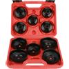 NONE Chiave per filtro olio Rimuovi set Prese Chiave da lavoro Kit di strumenti di riparazione Set di rimozione filtro Set di chiavi per filtro Set di tazze per filtro olio