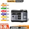 OUKITEL P2001E Plus Stazione di Alimentazione Portatile 2400W di Potenza in Uscita 2048Wh di Capacità LiFePO4 per Famiglia Campeggio Esterno Power Station di Backup