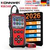 KONNWEI 2026 KONNWEI KW340 Scanner Diagnostico Professionale per Auto OBD2 CAN EOBD, Strumento per Test Motore e Batteria, Lettura e Cancellazione Codici di Errore, Spedizione Gratuita