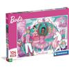 Clementoni - Puzzle 104 Pezzi Super, per Bambini 6+ Anni, Illustrazione Barbie in the Nutcracker, Idea Regalo, Made in Italy, 48,5x33,5 cm, 27579