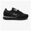 SUN68 Scarpe Sneakers Sun68 Ally Gold Silver In Suede E Nylon da donna rif. Z46202, Nero