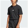 Adidas T-shirt Adidas Essentials Essentials Small Logo Single Jersey da Uomo rif. JE9024, Nero