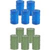 Fusto d'olio in metallo per auto RC 1:10 Axial SCX10 90046 90047 D90