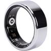 SENECESLI Smart Ring, 50m Impermeabile, 2.5mm Sottile, Fitness Tracker | Acciaio Inox e Resina, 5g Leggero, Batteria 5 Giorni con Ricarica 30 Min, Monitoraggio Sanitario Remoto Tramite App Darings