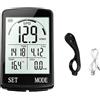 FACULX Ciclocomputer GPS Wireless Acqua IPX4 Ciclocomputer GPS Wireless | Tracciamento GPS per preciso, velocità in per tempo , distanza totale, schermo LCD chiaro, resistenza IPX4