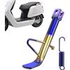 Generic Cavalletto per moto, robusto supporto laterale per scooter | Piede di parcheggio stabile per biciclette, moto, equilibrio sicuro, per esterni, garage, manutenzione stradale