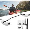 EIMSOAH Stabilizzatore gonfiabile per kayak, set di timbri per canoa in PVC, accessorio per barca per bilanciamento galleggiante, con colori opzionali, per kayak