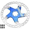 ATEHDDBD Disco Freno per Bicicletta 140mm 160mm 180mm 203mm Rotori Freno a Disco a 6 Fori per Freno a Disco Idraulico per Shimano Biciclette Tamburo Freno Posteriore Gruppo Freno