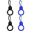 PENCHEAK 4 fibbie portatili in silicone per bottiglia d'acqua con clip per | Portabottiglie sportivo con moschettone e clip per cintura, portatile, per attività all'aperto e viaggi