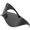 DOITOOL Occhiali da Sole per Bicicletta senza Montatura Oversize nero | PC Leggero, Vestibilità Antiscivolo, Visiera Avvolgente, per Discesa Rapida e Strade Cittadine