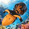 HYHDDM Scooter marino impermeabile, booster di propulsione subacquea | Durata di 40-60 minuti, potenza di 300 W for l'addestramento subacqueo quotidiano