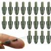Generic Connettori per perline a cambio rapido, per la pesca, 20 pezzi | Attrezzo da pesca alla carpa, accessorio per laghetti, ruscelli, laghi, fiumi, padri, mariti, principianti ed esperti