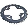 FACULX Guarnitura Bici 44T Alluminio Nero per bcd 104mm Guarnitura Bici | per bcd 104mm, alluminio per robusto, finitura nera elegante, compatibile 8-9 velocità, montaggio facile