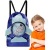 Generico Borsa da nuoto per bambini, Borsa da nuoto per bambini Tessuto Oxford, | Zaino con coulisse e tasca bagnata per il nuoto per piscina spiaggia viaggi doccia esterna sauna campeggio