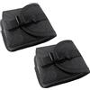 Gcljlmy Confezione da 2 borse per pesi, immersioni, snorkeling, sport acquatici | Nylon 600D. Cinghia rinforzata sul retro, adatta per cinture di peso Soft Weight Bags durante le immersioni e lo snorkeling.