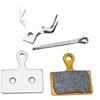 ATEHDDBD Pastiglie Freno a Disco per Bici da Strada MTB Tamponi Metallici per sinterizzazione della Temperatura M8100 R7070 G04TI Guida Livello G2 Biciclette Tamburo Freno Posteriore Gruppo Freno