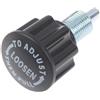 Nutup Manopola di ricambio per macchine da palestra domestiche, 20 mm | Lunghezza totale 6,5 cm, vite da 20 mm, metallo resistente alla ruggine, si adatta alla maggior parte delle cyclette
