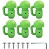 Générique Trampolino post Top Caps Enclosure Frame Protector Replacement Kit | Attrezzatura per esterni, cortile, casa, giardino, parco giochi, palestra, campeggio, tempo libero, protezione resistente