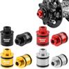 Yundxi 1 paio di adattatori a sgancio rapido per mozzo per mountain bike, convertitore per mozzo della bicicletta, da 12/15 mm a 9 mm, perno passante a sgancio rapido, per mountain bike, bici da