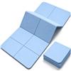 Generic Tappetino Yoga Pieghevole 8 mm in TPE Antiscivolo | Tappetino pieghevole in TPE da 8 mm, doppia texture antiscivolo, salvaspazio, facile da pulire, 4 colori