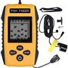 ZexLuvande Fish Finder con display LCD a LED, trasduttore e allarme | Ecoscandaglio visivo per pesca all'aperto con lettura chiara e allarme acustico