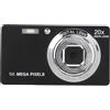 Domary Fotocamera Digitale 4K 56MP Zoom 20x Fotocamera Compatta con Messa a | Design ABS, Display TFT da 2,8 Pollici, Supporta Scheda SD da 128 GB, Fotografia di Viaggi e Vlog