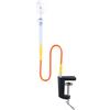 LORYEANM Allenatore da ping pong, portatile fisso | PVC, morsetto da tavolo tipo presa stabile, clip palla formazione macchina per l'esercizio di carezze, indoor outdoor