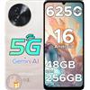 DOOGEE Smartphone DOOGEE Note59 Pro, Android 16, display 6,75" a 120Hz, batteria 6250mAh, 48GB+256GB di memoria, 5G, fotocamera da 16MP, NFC, sensore di impronte digitali, senza contratto