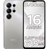 DOOGEE Smartphone DOOGEE Note56 X Lite, Android 16, 4G, display 6,56" 90Hz, batteria 6150mAh, 12+32GB di memoria, fotocamera 8MP, jack audio da 3,5mm, riconoscimento facciale, dual-SIM, senza contratto