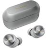 Merkloos Technics EAH-AZ100E-S: Auricolari wireless con cancellazione del rumore, tecnologia Bluetooth multipunto, tecnologia AI Voice Focus, cuffie in-ear confortevoli, colore argento