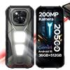 DOOGEE Smartphone outdoor DOOGEE V Max LR, compatto, 5G, IP68/IP69K, display 6,78" 120Hz, batteria 20500mAh, 36+512GB di memoria, fotocamera da 200MP, NFC, lettore di impronte digitali, senza contratto