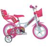 DINO BIKES Bici bimba 12" unicorno 3-5 anni - dino bikes